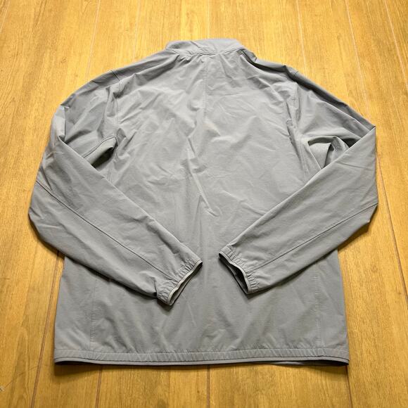 Lululemon Expeditionist Jacket Mens Sz M Rhino Grey Full Zip Mesh Performance - Picture 7 of 11
